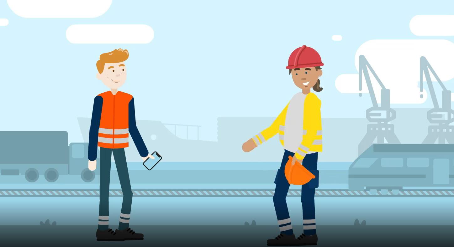 Smarter Blick hinter die Kulissen des Ausbildungsberufes „Fachkraft für Hafenlogistik“ Smarter Blick hinter die Kulissen des Ausbildungsberufes „Fachkraft für Hafenlogistik“