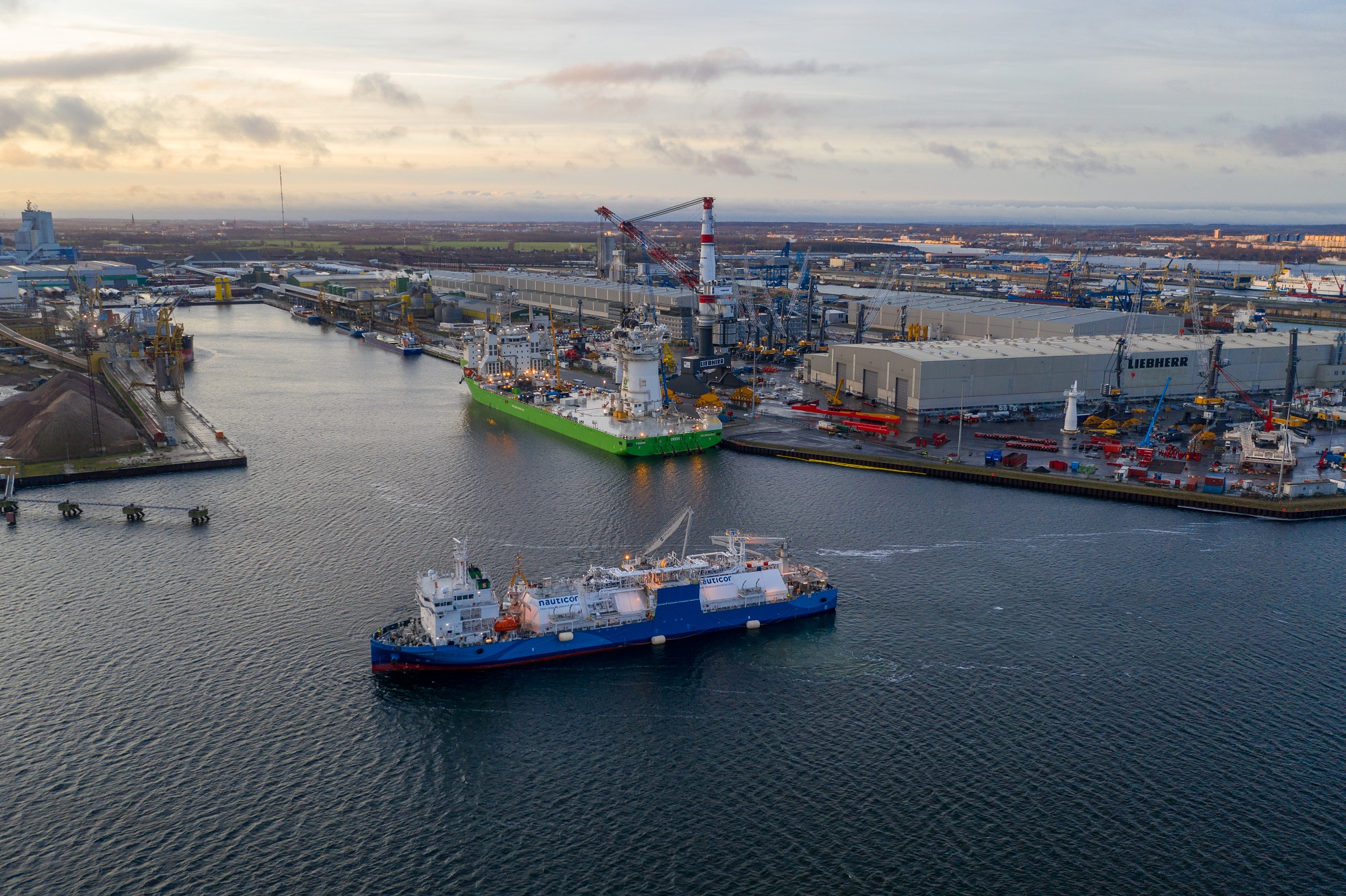 Nauticor and Novatek cooperate in the development of small-scale LNG supply infrastructure in the Baltic Sea