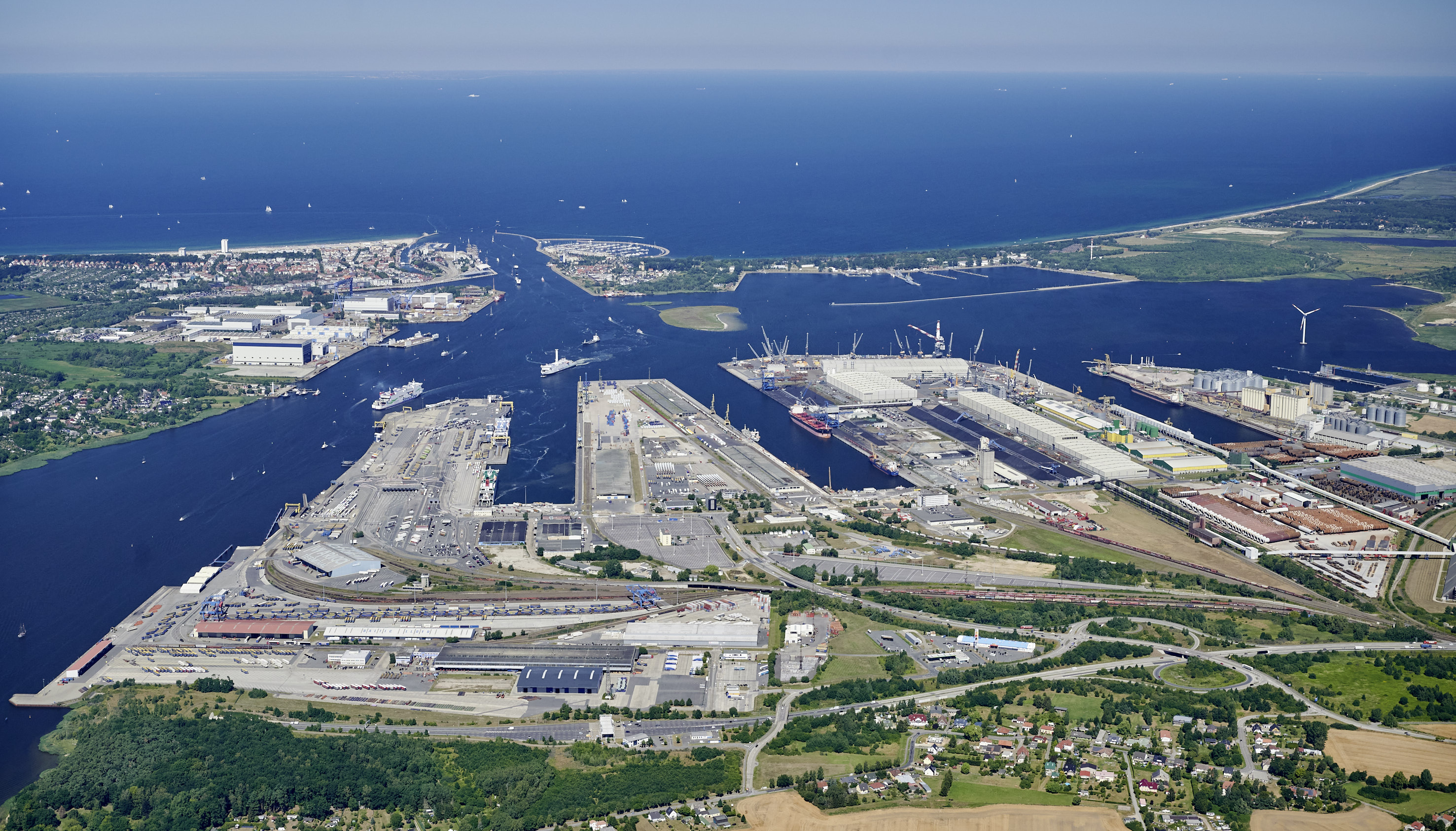 1. Mobilitätstag im Rostocker Seehafen 